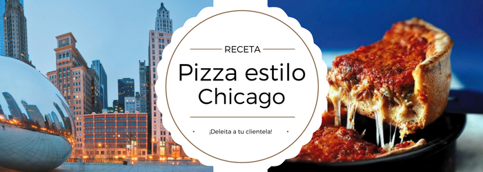 Prueba esta increíble receta de pizza estilo Chicago