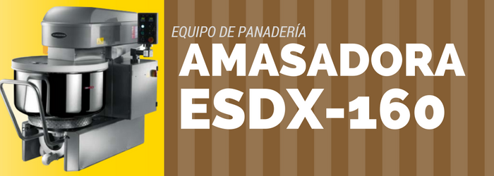 Amasadoras para pan: aumenta tu producción con la ESDX-160