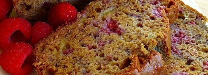 Complace a tus clientes con Pan de Plátano y Frambuesas