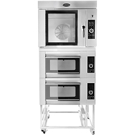 Conjunto de Horno ECOFAN SM - 704E 4T + 2 hornos de pisos Ecodeck + Base
