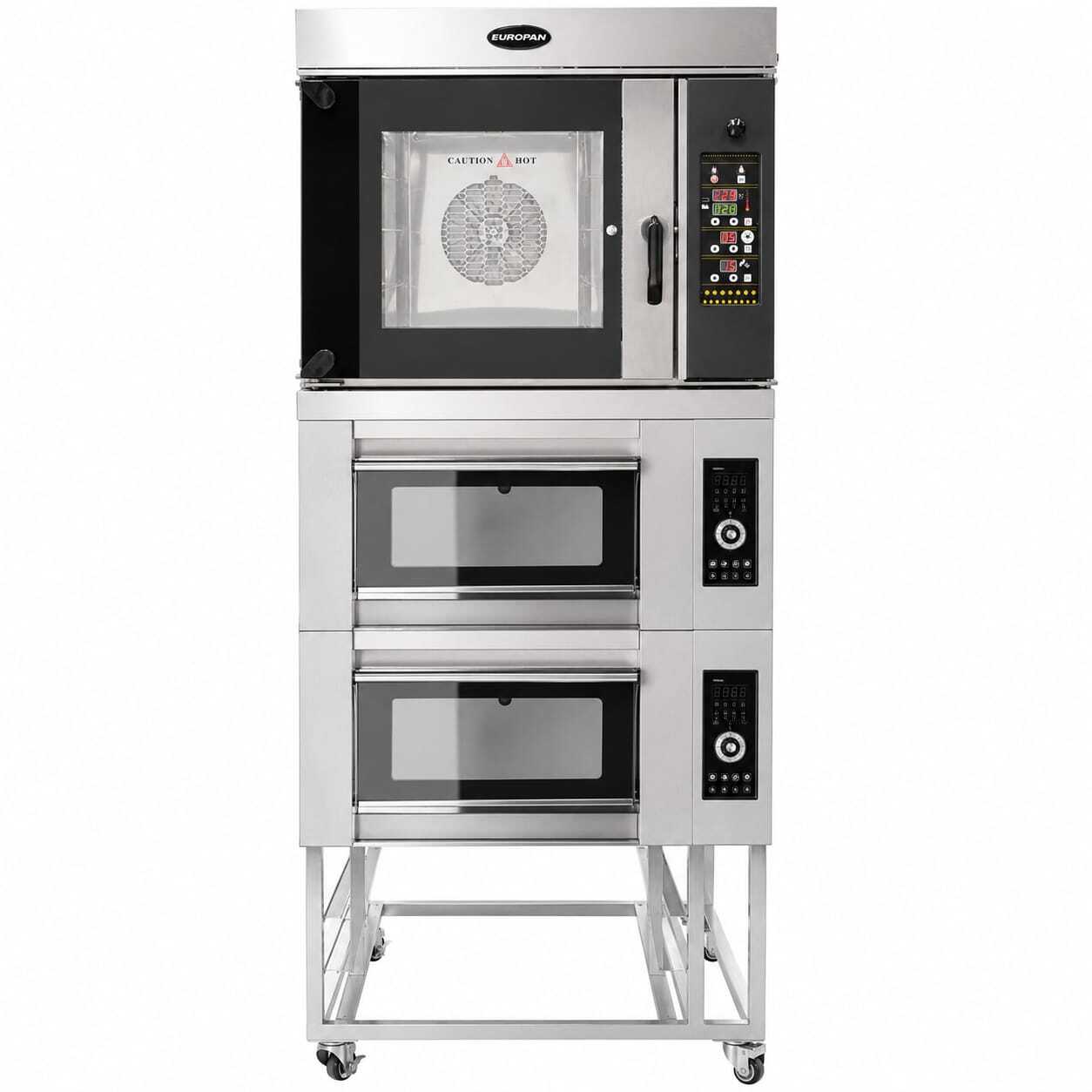 Conjunto de Horno ECOFAN SM - 704E 4T + 2 hornos de pisos Ecodeck + Base